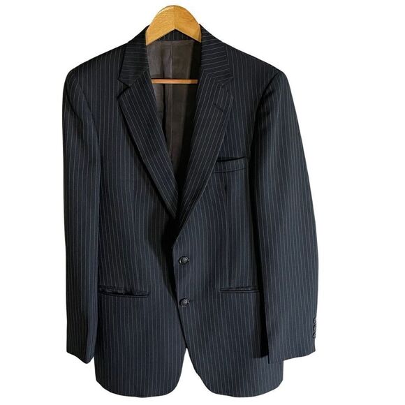 Botany 500 Mans Blue Pin Stripe Blazer - Picture 1 of 4
